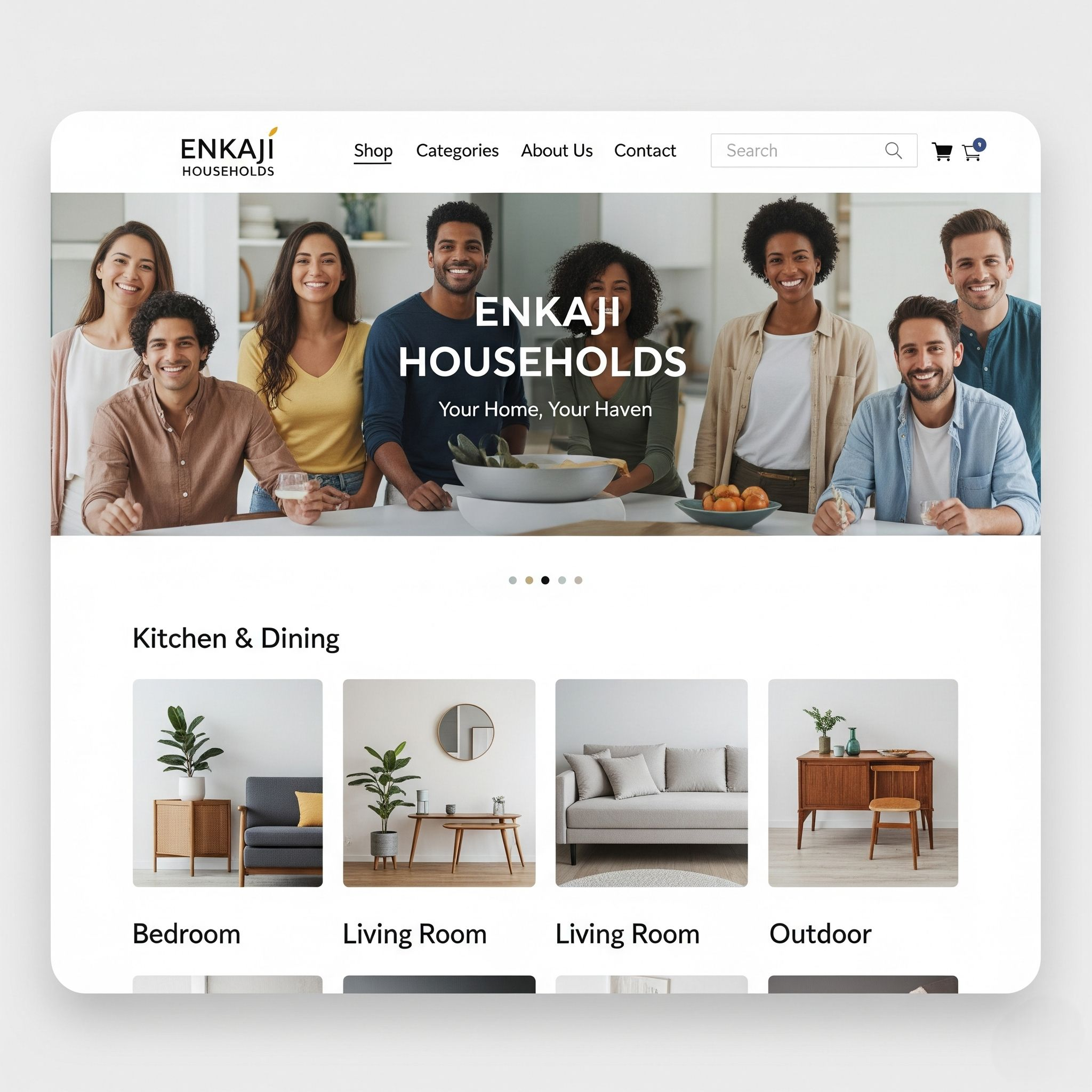 Enkaji Households E-commerce Platform