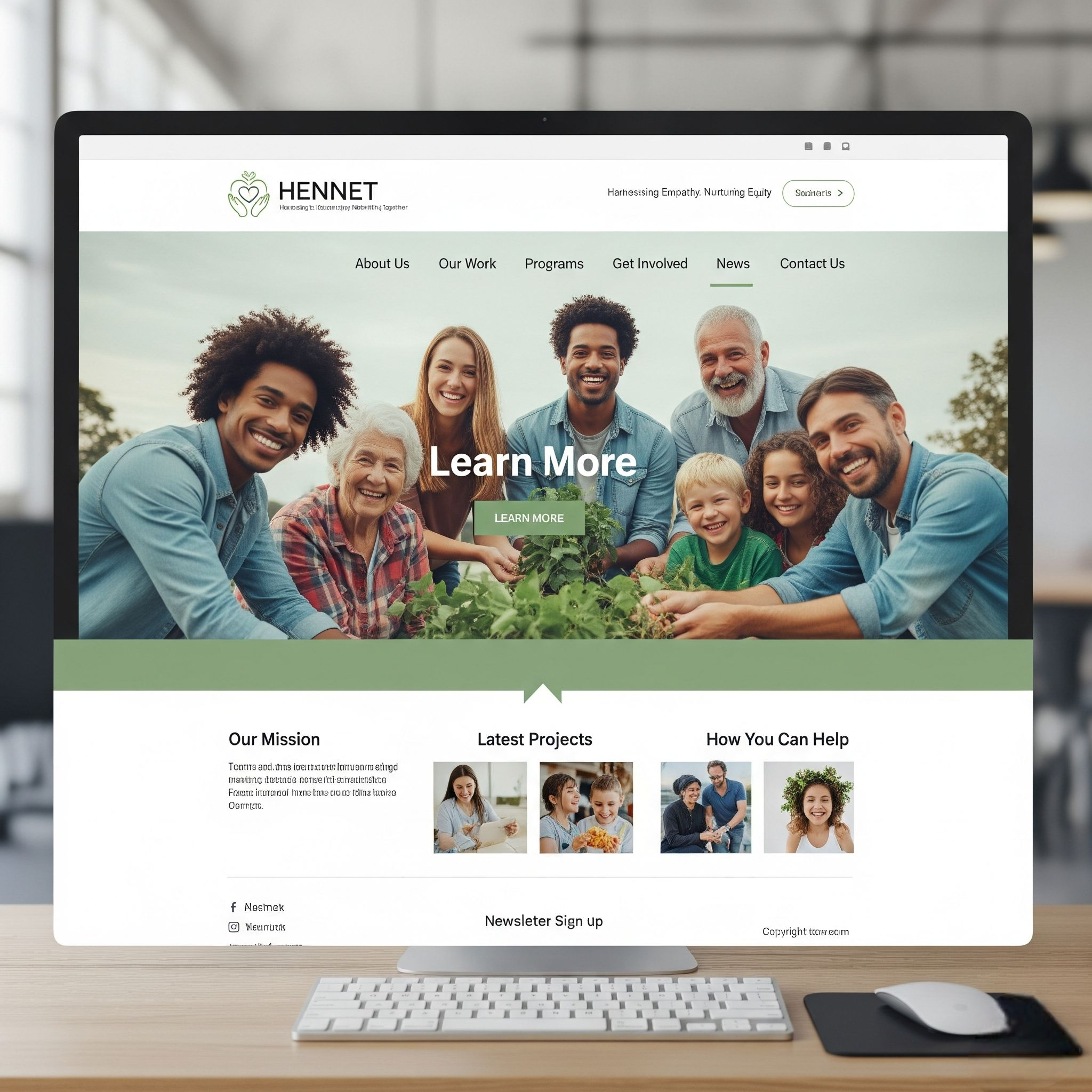 HENNET NGO Website